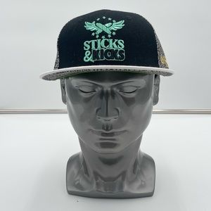 “Sticks & Kicks” Campari SnapBack hat